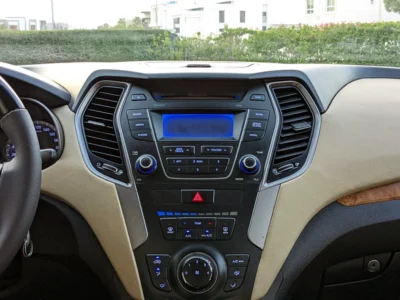 2016 Hyundai Santa Fe Comfort Plus 4 Cylinders Engine Red Beige SUV