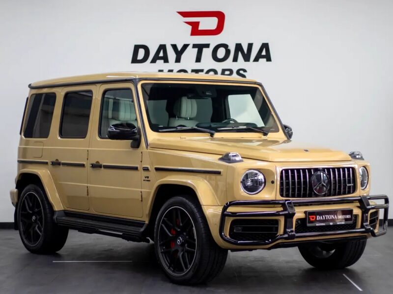 2023 Mercedes-Benz G-Class G 63 AMG SUV Beige White