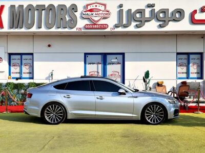 2019 Audi A5 40 TFSI S-Line Perfect Condition Clean Title Silver Black