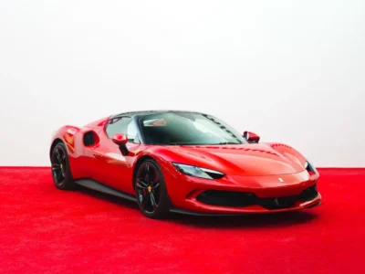 2025 Ferrari 296 GTS Ferrari GTS 296 Spider Hybrid Automatic Red Black