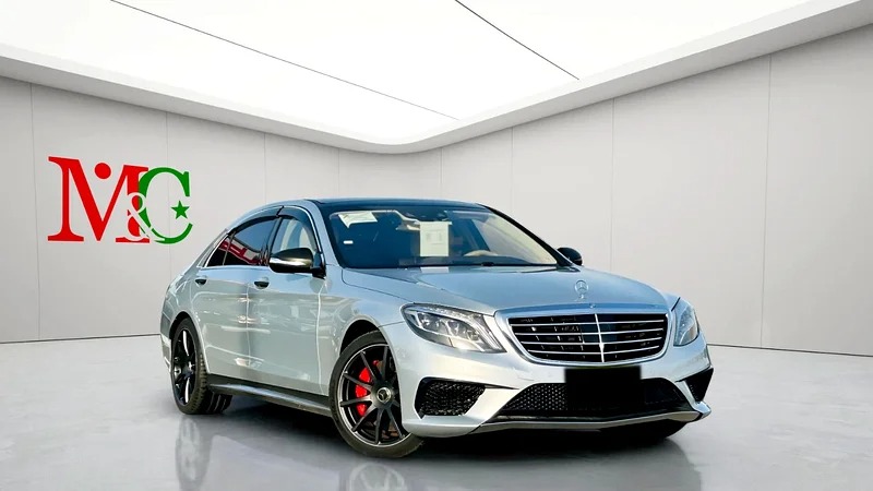 2014 Mercedes-Benz S-Class S 63 AMG UPER CLEAN CAR Silver Beige