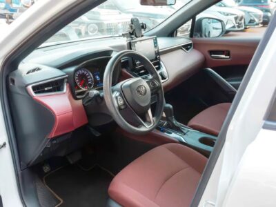 2023 Toyota Corolla Cross XL 4 Cylinder Economic Engine White Brown