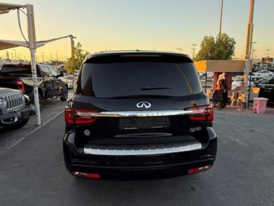 2018 Infiniti QX80 Excellence 5.6 litre 8 Cylinder Engine Petrol Black