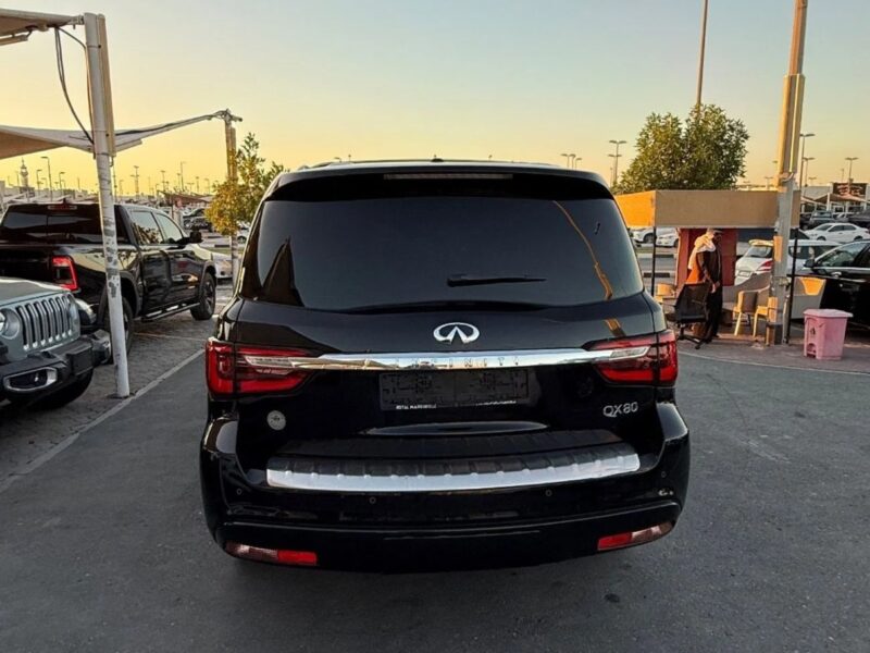 2018 Infiniti QX80 Excellence 5.6 litre 8 Cylinder Engine Petrol Black