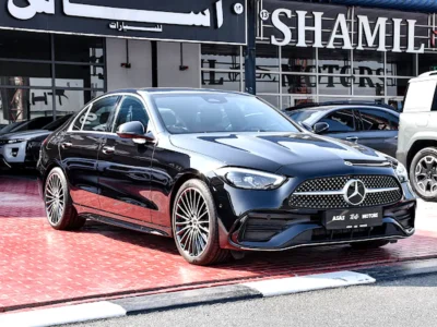 2026 Mercedes-Benz C-Class C200 4 Cylinders Engine Black Tan GCC Specs