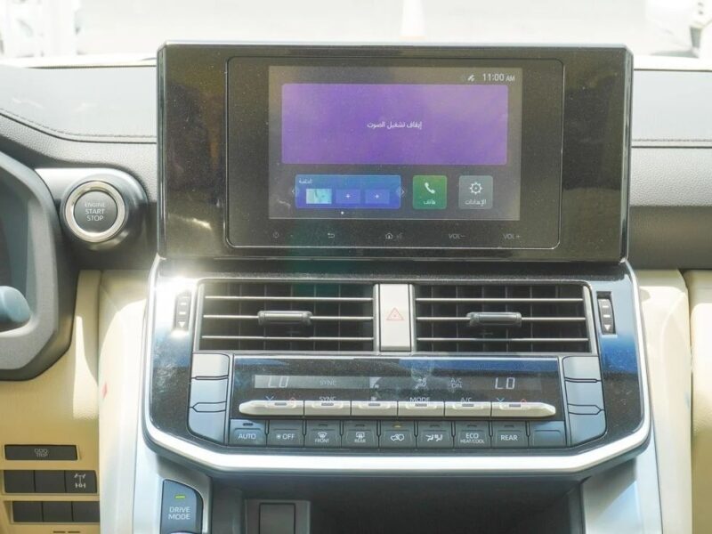 2025 Toyota Land Cruiser GXR 3.5L 6 Cylinder TWIN TURBO White Beige