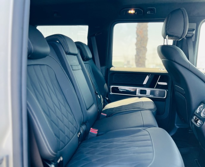 2019 MERCEDES BENZ G 63 AMG 4.0L V8 Biturbo Engine White Black