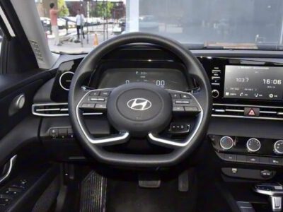 2025 Hyundai Elantra GLX ELITE 0KM White Black Sedan