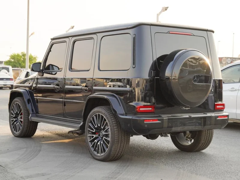2025 Mercedes-Benz G 63 AMG 8 Cylinders Engine Black Red SUV