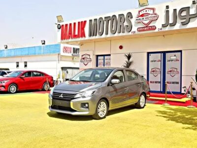 2021 Mitsubishi Attrage GLX 3 Cylinder Engine Grey Beige GCC Specs