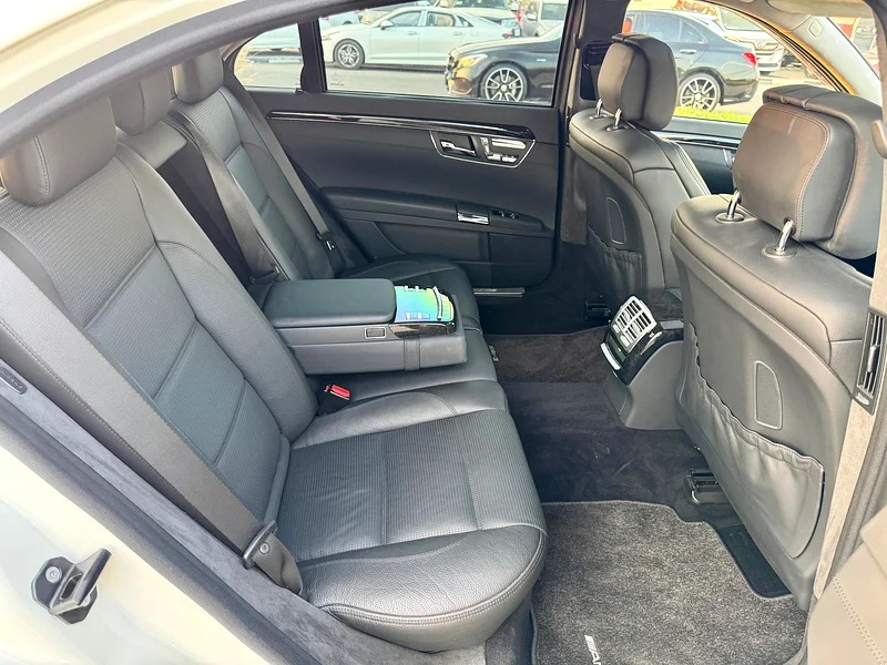 2010 Mercedes-Benz S-Class S 63 AMG White Black in Perfect Condition