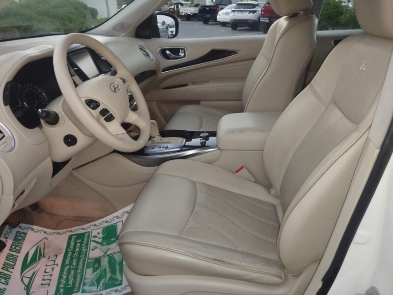 2014 Infiniti QX60 3.5L Engine V6 SUV White Beige