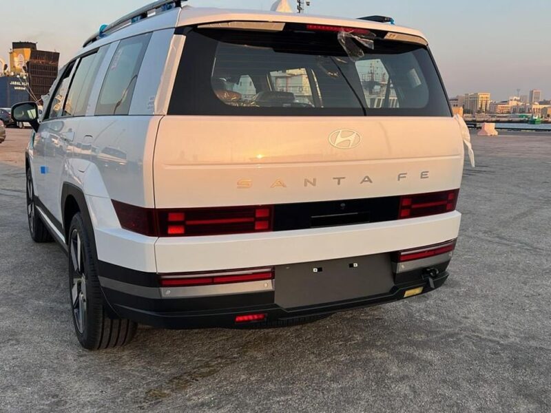 Hyundai Santa Fe 2025 Hyundai Santa Fe 2.5L AT Petrol 4x2 White Tan