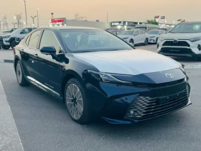 2025 Toyota Camry CAMRY 2.5 HYBRID GCC Specs Blue Tan
