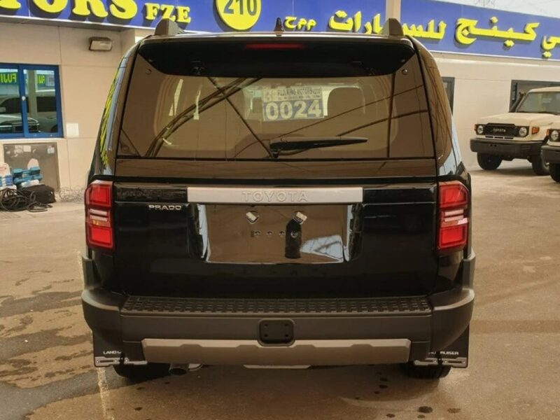 2024 Toyota Prado 2.7 litre 4 Cylinder Engine PETROL BLACK