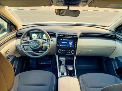 Hyundai Tucson 2.0L 4 Cylinder Petrol 2022 Full Option White Grey