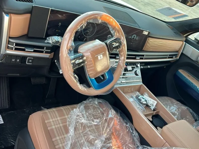 Hyundai Santa Fe 2025 Hyundai Santa Fe 2.5L AT Petrol 4x2 White Tan