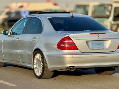 2006 Mercedes-Benz E 350 3.5 litre V6 Engine Silver Black
