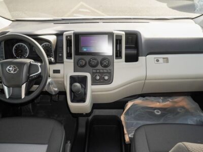 2025 Toyota HiAce 3.5L MT Petrol 6 Cylinder Engine GCC Specs White Beige