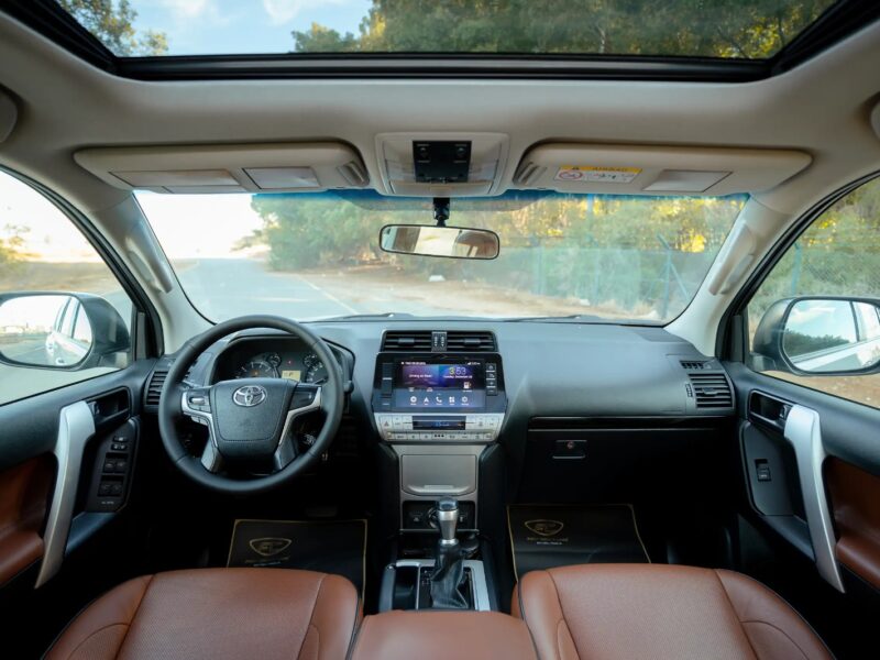 2019 Toyota Prado VXR 4 Cylinder Engine 4WD GCC Specs Silver Brown