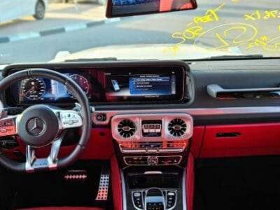 2021 MERCEDES BENZ G63 FULL OPTION CHASSIS GUARANTEE Black