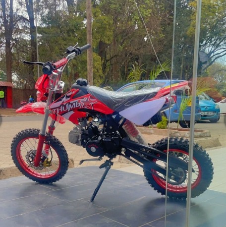 Dirt bike 125CC Electric start and Kick Start 4 stroke Engine Single Cylinder Black