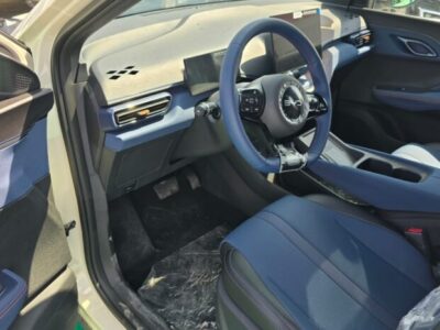 2024 BYD Seagull All-electric Vehicle EV Beige Blue