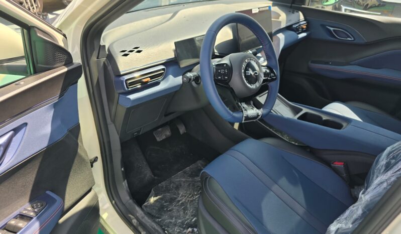 2024 BYD Seagull All-electric Vehicle EV Beige Blue