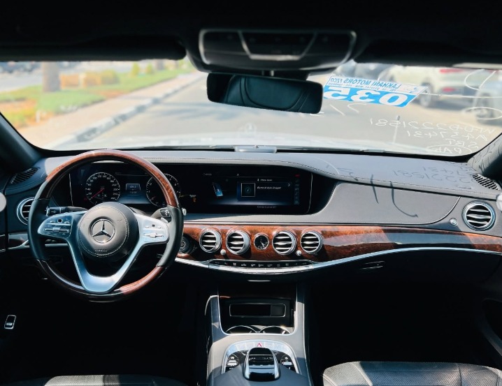 2019 MERCEDES BENZ S 450 Silver-Black CHASSIS GUARANTEE