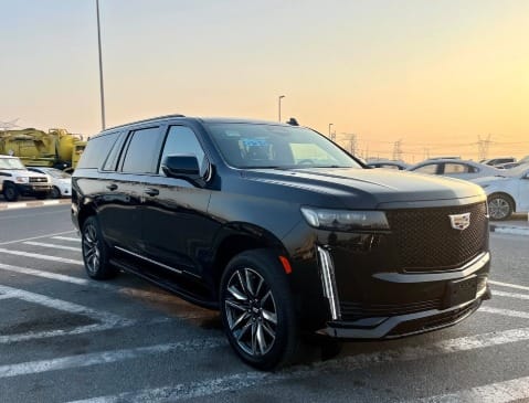 2023 CADILLAC ESCALADE ESV FULL OPTION CHASSIS GUARANTEE Black