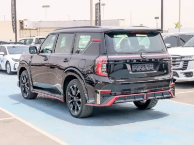 Nissan Patrol 2026 Nissan Patrol NISMO 3.5L Twin-Turbo Black Red