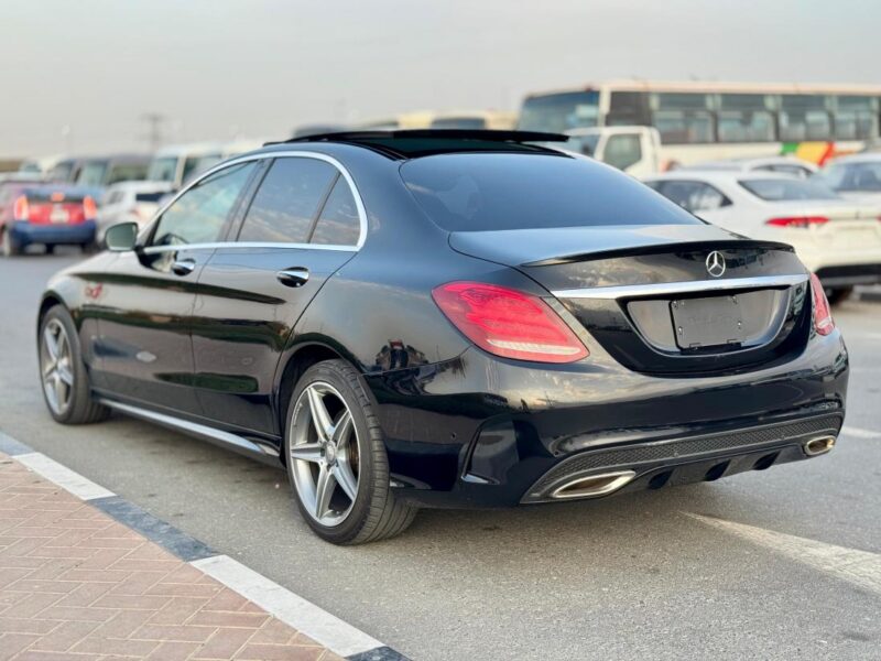 Black MERCEDES-BENZ c 200 2016 A/T Petrol