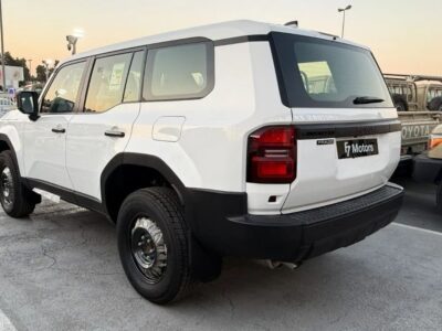 Toyota Prado Toyota Land Cruiser Prado 2025 2.4L 4WD White Black