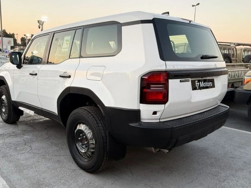 Toyota Prado Toyota Land Cruiser Prado 2025 2.4L 4WD White Black