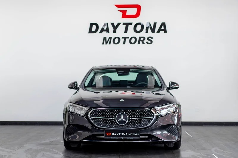 2024 Mercedes-Benz E-Class E 200 4 Cylinder Engine Black Tan