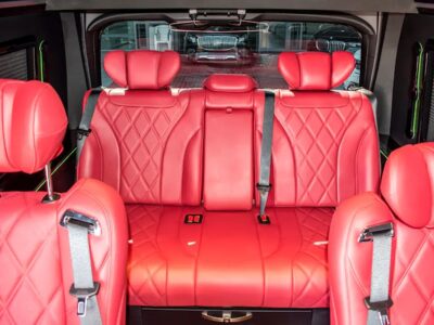 2025 Toyota Hiace GLS VIP Van 4 Cylinder Engine GCC Specs Black Red