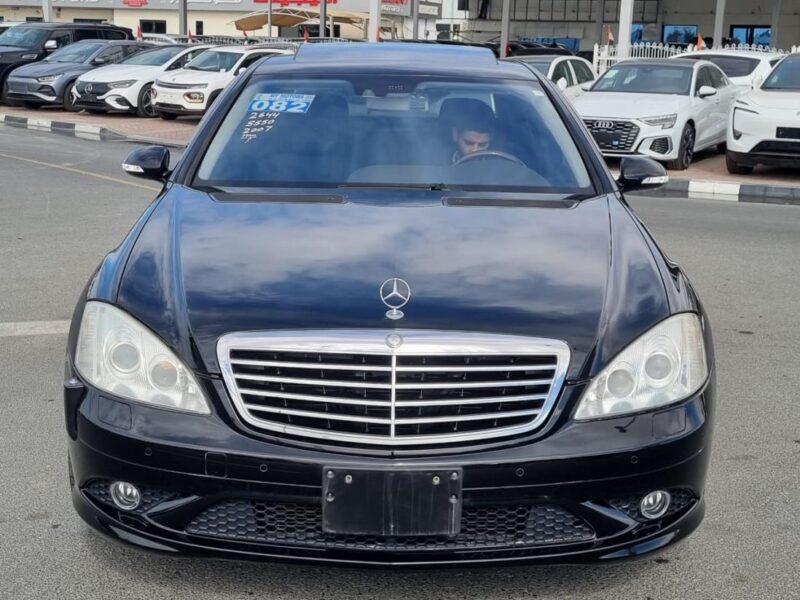 2007 Mercedes-Benz S 550 5.5 Liters 8 Cylinders V8 Engine BLACK