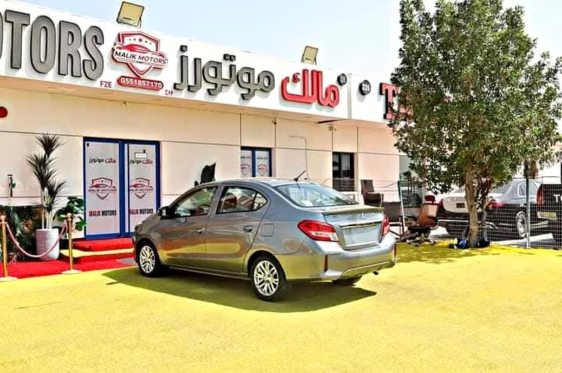 2021 Mitsubishi Attrage GLX 3 Cylinder Engine Grey Beige GCC Specs