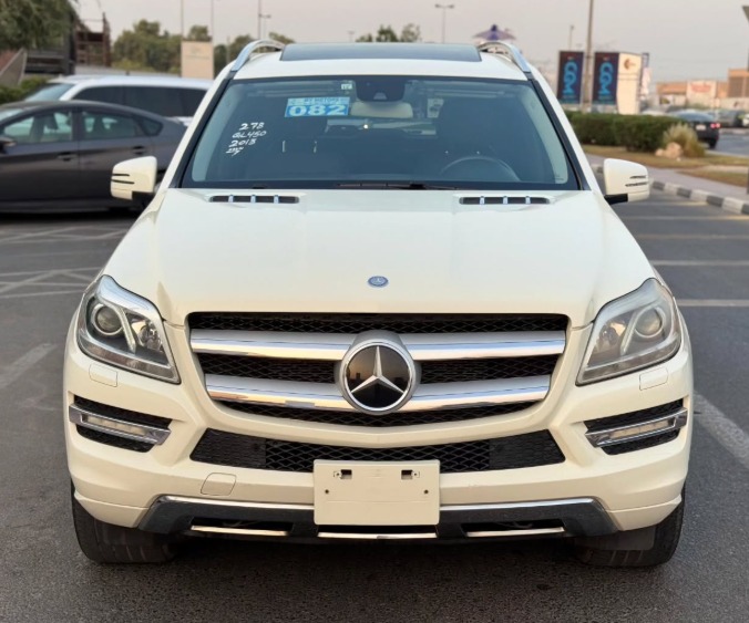 2013 MERCEDES BENZ GL450 V8 AUCTION GRADE 4/B White Black