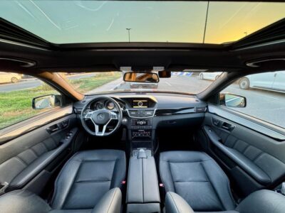 2012 Mercedes-Benz E 350 3.5-liter V6 Gasoline Engine Black