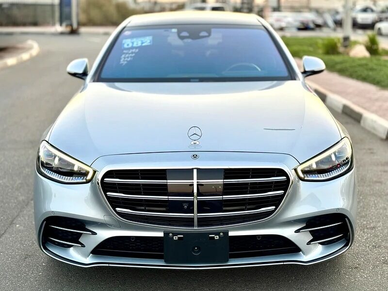 2021 Mercedes-Benz S-Class S 500 V6 S-Class S 500 Silver Black
