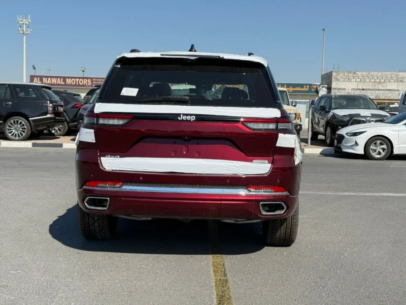 2024 Jeep Grand Cherokee Overland 3.6L 6 Cylinder Engine GCC Red Black