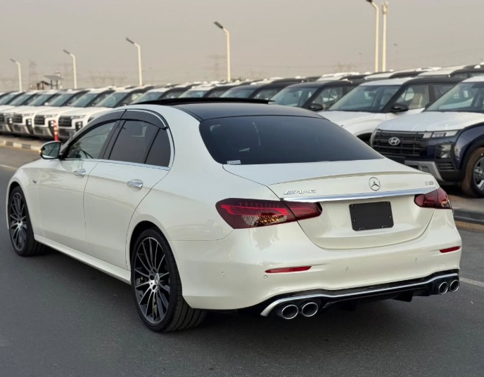 2023 MERCEDES BENZ E53 AMG V6 White AUCTION GRADE 4.5/B