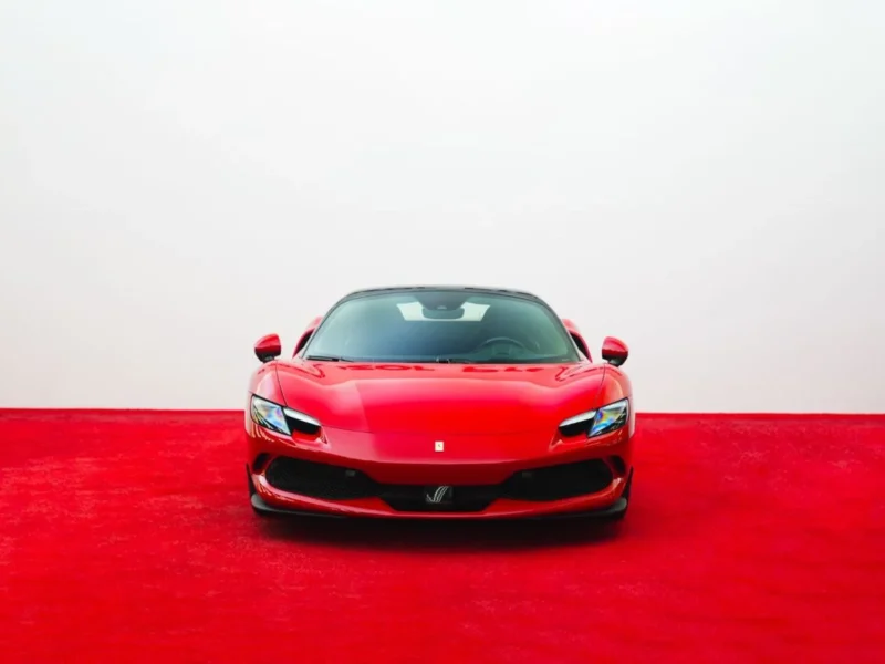 2025 Ferrari 296 GTS Ferrari GTS 296 Spider Hybrid Automatic Red Black