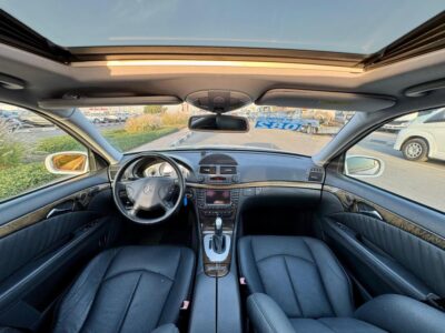 2004 Mercedes-Benz E 320 3.2-liter V6 Engine White Black