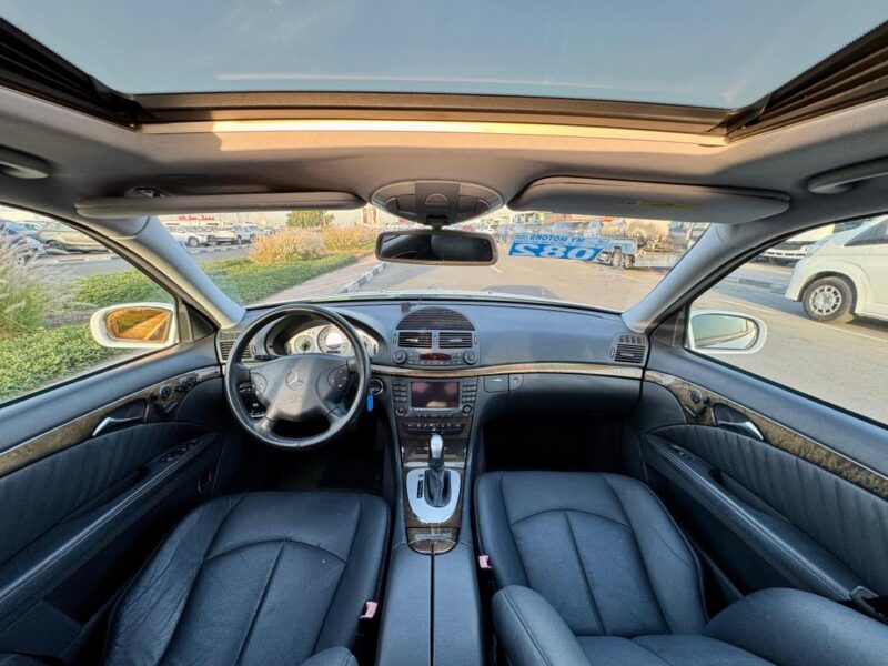 2004 Mercedes-Benz E 320 3.2-liter V6 Engine White Black