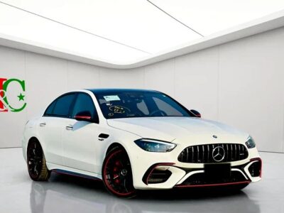 2024 Mercedes-Benz C-Class AMG C63S E PERFORMANCE White Black