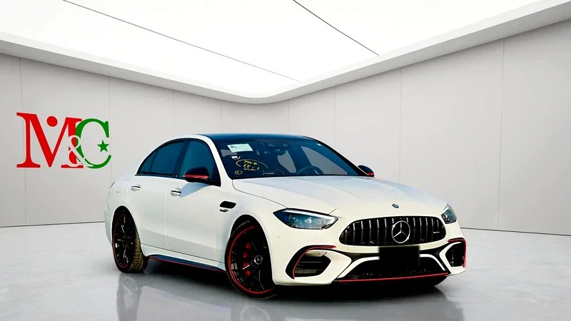 2024 Mercedes-Benz C-Class AMG C63S E PERFORMANCE White Black