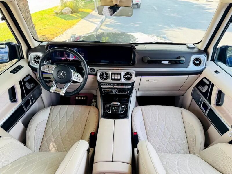 2019 Mercedes-Benz G-Class G 63 AMG Neat & Clean Car Blue Beige