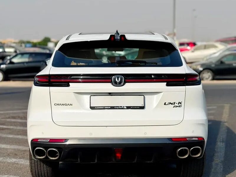 2025 Changan UNI-K Platinum 2.0L Turbo AWD Petrol White Tan